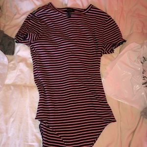 Forever 21 snap button bodysuit